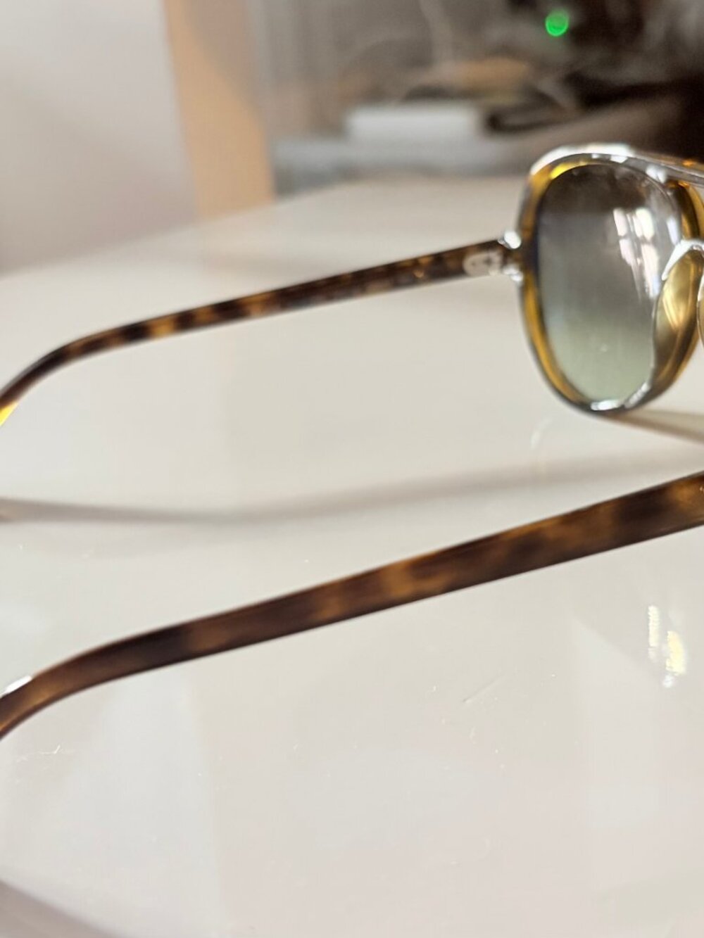 Ray-Ban Cats 5000 RB4125 Havana Tortoise Green Gradient Sunglasses - Picture 4 of 9